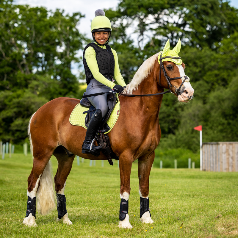 LeMieux Suede GP Square - Kiwi-2
